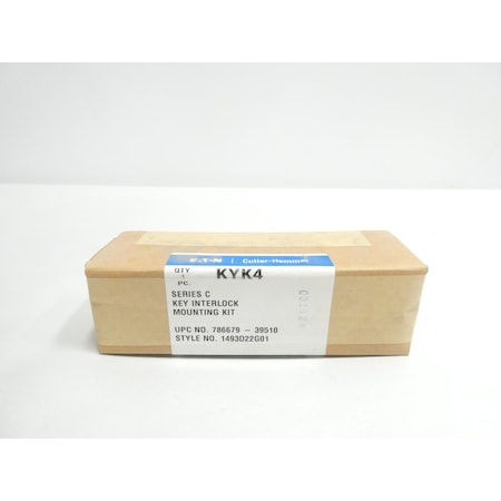 Eaton Cutler-Hammer KEY INTERLOCK MOUNTING KIT CIRCUIT BREAKER PARTS AND ACCESSORY KYK4